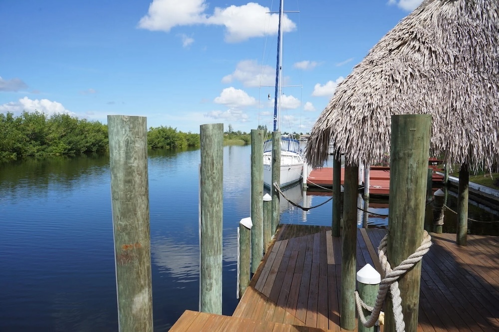 boating on vacation property